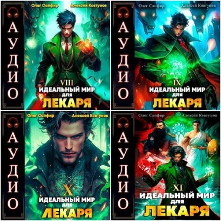 О. Сапфир, А. Ковтунов - Лекарь: Идеальный мир для Лекаря. Книга 8-11 (2024) МР3